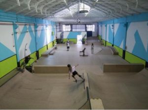 interior del nido skate house
