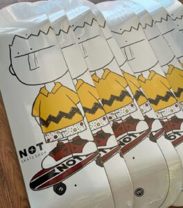 NOT SKATE SHOP DECK
