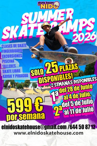 skate camp ESCATRÓN 2026